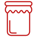 Icon eines Einmachglases