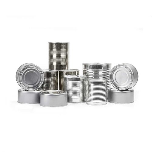 Mehrere silberne Dosen verschiedener Größe